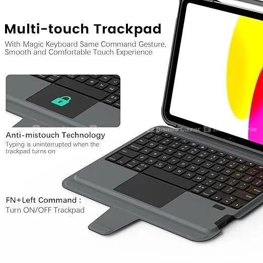 [A0428]Nillkin Apple iPad 10.2 Combo keyboard Case 3