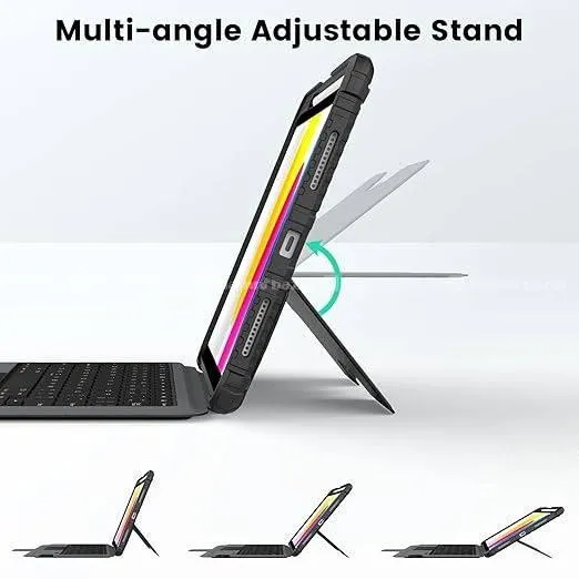 [A0428]Nillkin Apple iPad 10.2 Combo keyboard Case 4