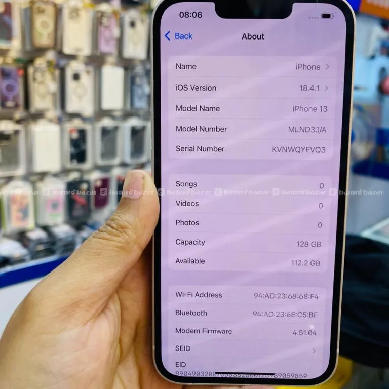 Used IPhone 13 (128) Fresh And Genuine 3
