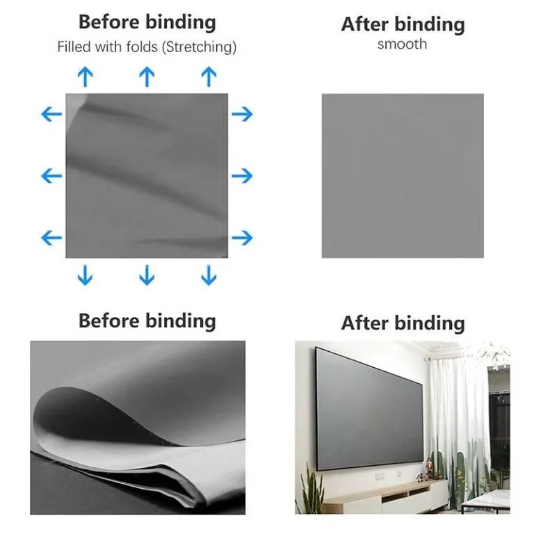 anti light projector screen 