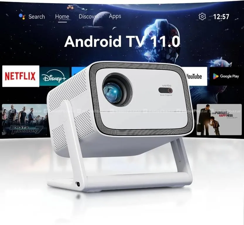 Wanbo Vali1 Smart Projector with WiFi &  Bluetooth 1