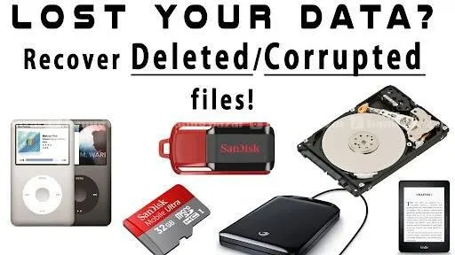 Data Recovery FORMATED CORRUPTED ERASED LOST files 1