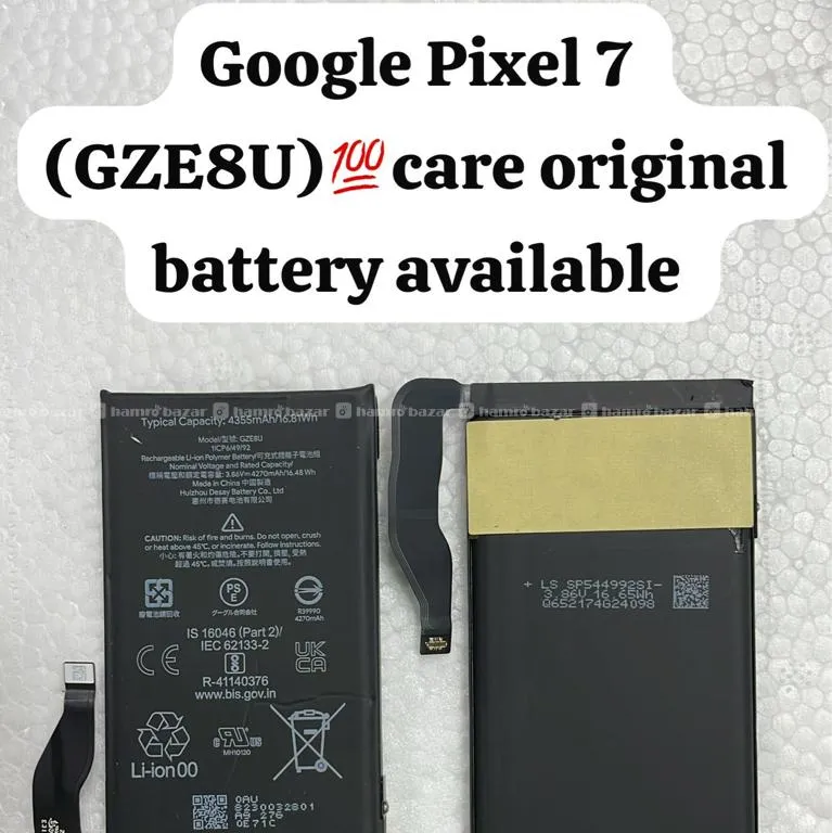 GOOGLE PIXEL 7 100% ORGINAL BATTERY AVAILABLE 1