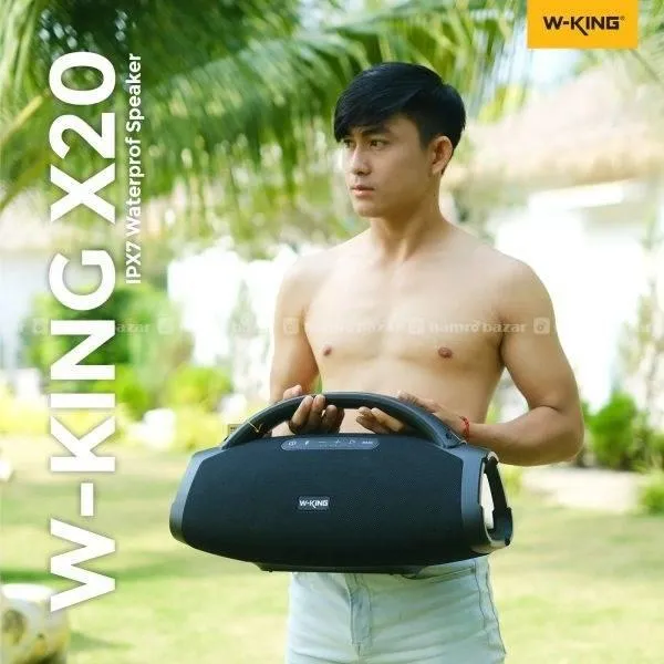 W-KING X20 Party Bluetooth Speaker Big, IPX7 Water