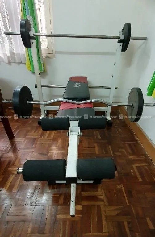 Bench press set 2