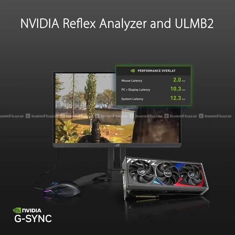 ASUS ROG Swift Pro 520hz TN FHD 0.2ms Monitor  7