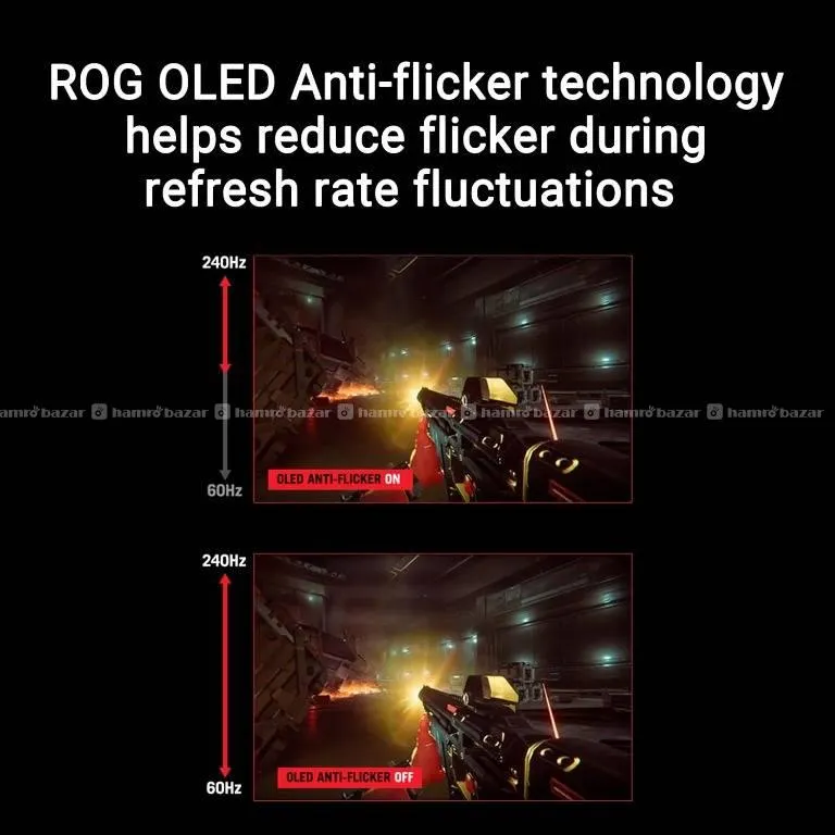 ASUS ROG Strix 27” OLED gaming 2k 240hz Monitor 3