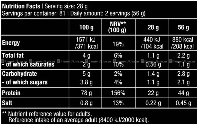 BiotechUSA 100% Pure Whey Protein Powder 2
