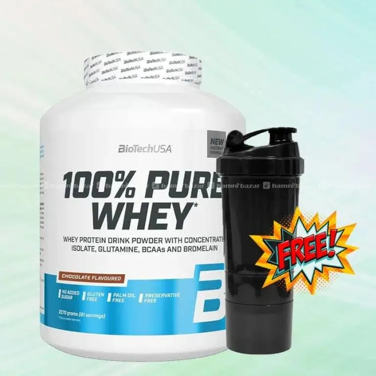 BiotechUSA 100% Pure Whey Protein Powder 1