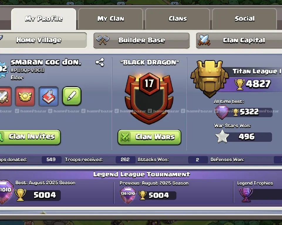 coc th 17 semi max 2