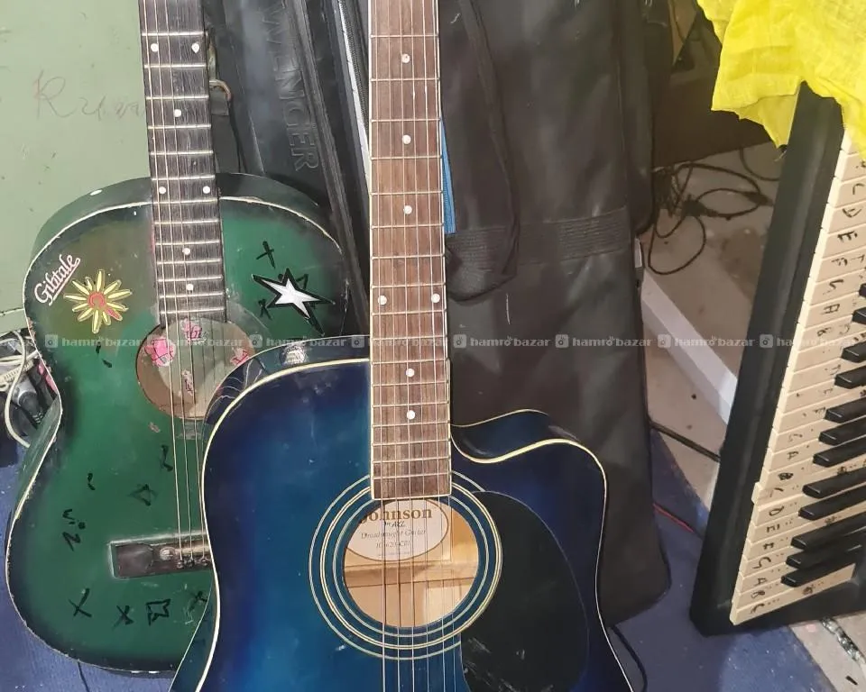 Johnson by AXL Dreadnaught Acoustic Guitar, exc sa 6