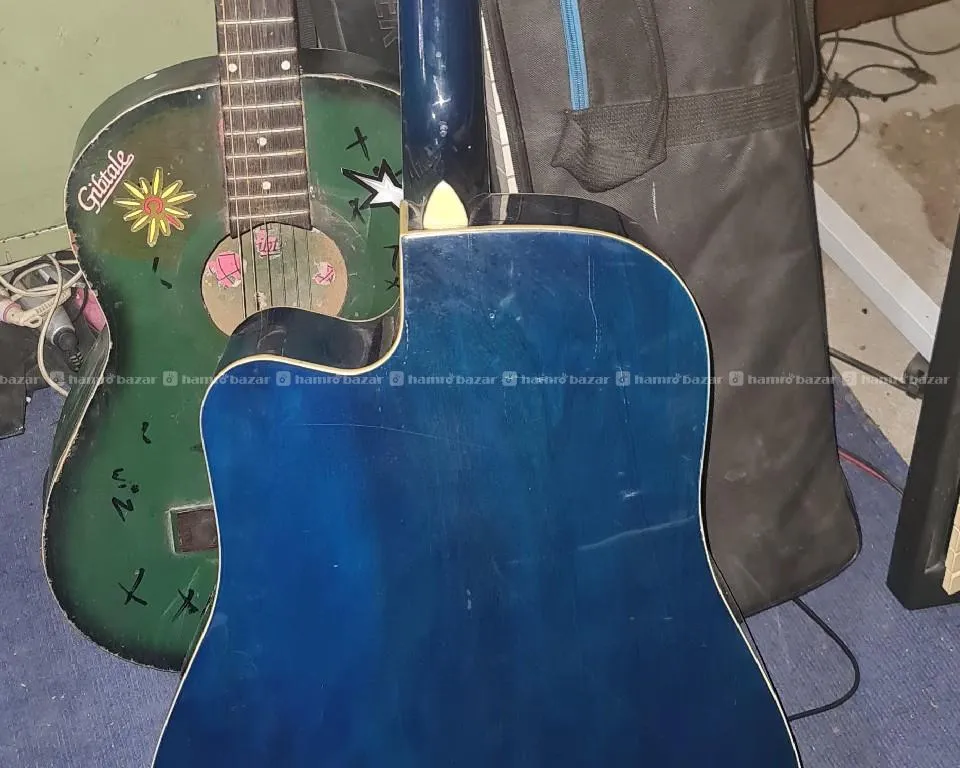 Johnson by AXL Dreadnaught Acoustic Guitar, exc sa 3