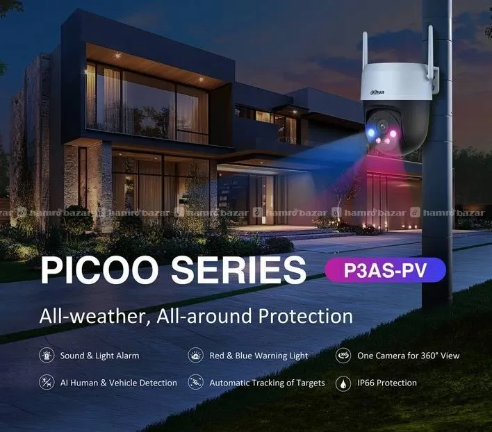 Dahua Wi-Fi Camera Siren and Light Active 2