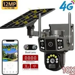 SIOVS PTZ Solar 4G SIM HD Camera Outdoor Wireless