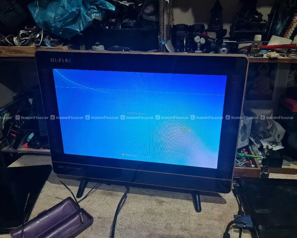lcd 22" tv. or monoter usb vga tv connection exc s