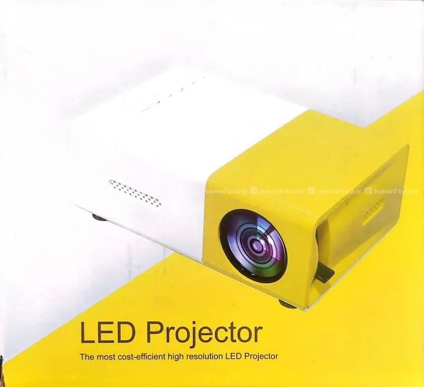 YG-300 Mini Portable Projector Multicolor 3