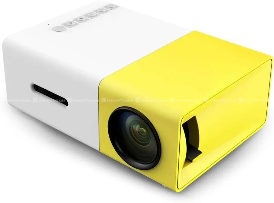 YG-300 Mini Portable Projector Multicolor 4