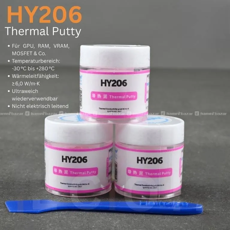 HY206 Thermal Putty 6.0W/mK 10g 1