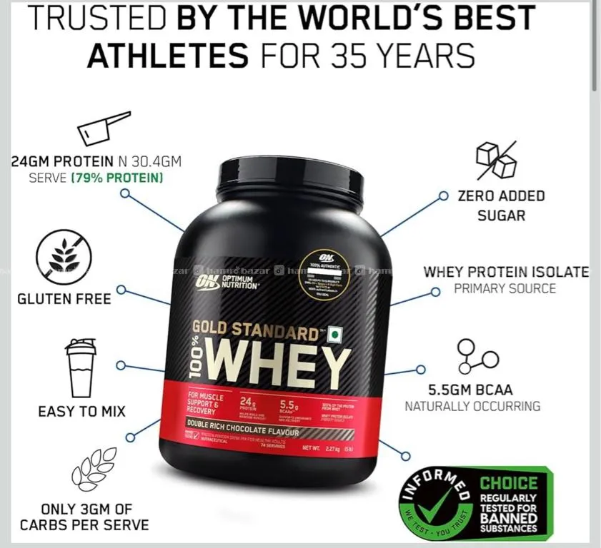 Optimum Nutrition Gold Standard Whey Protein 3