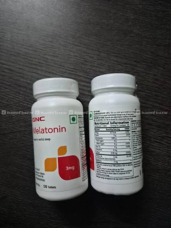 MELATONIN- 3MG - 120 Tablets, Best Quality 2