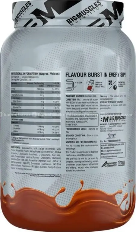 Real Mass Gainer 1 kg flavoured. 3