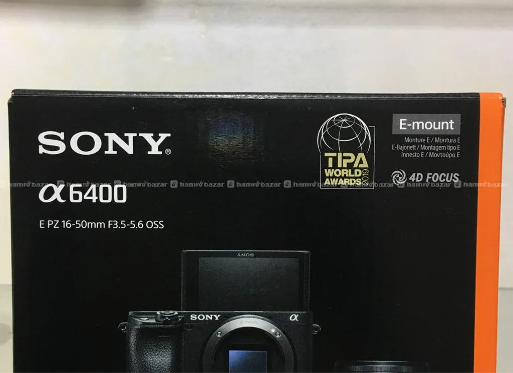 Sony A6400 Mirrorless Camera 1