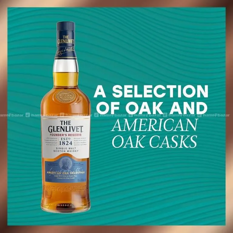 THE GLENLIVET Single Malt S.Whiskey - 1L (D. Free) 3