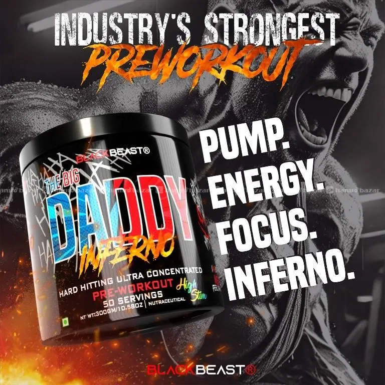 The Big Daddy Pre-workout 50 Servings 