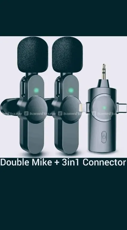 3 in 1 Universal Mike Set Wireless 1