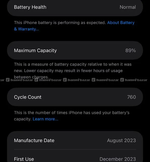 iPhone 15 Plus 256gb 88%bh 5