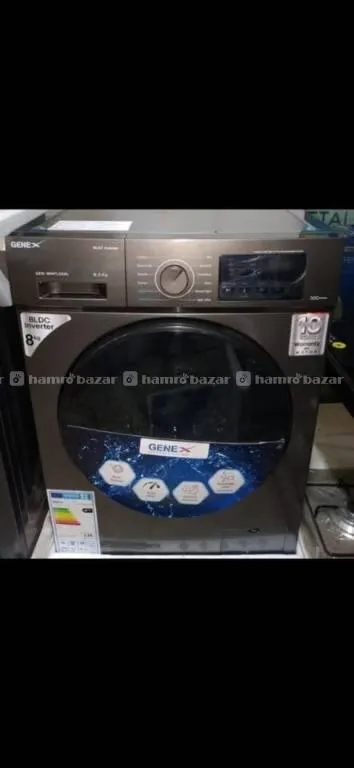 Genex washing machine 8 kg touch panel 1