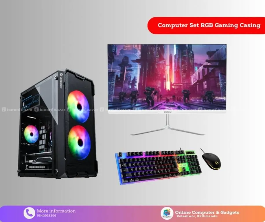GAMING PC 3rd gen I5 Processsor 8 GB RAM 256 GB SS 1