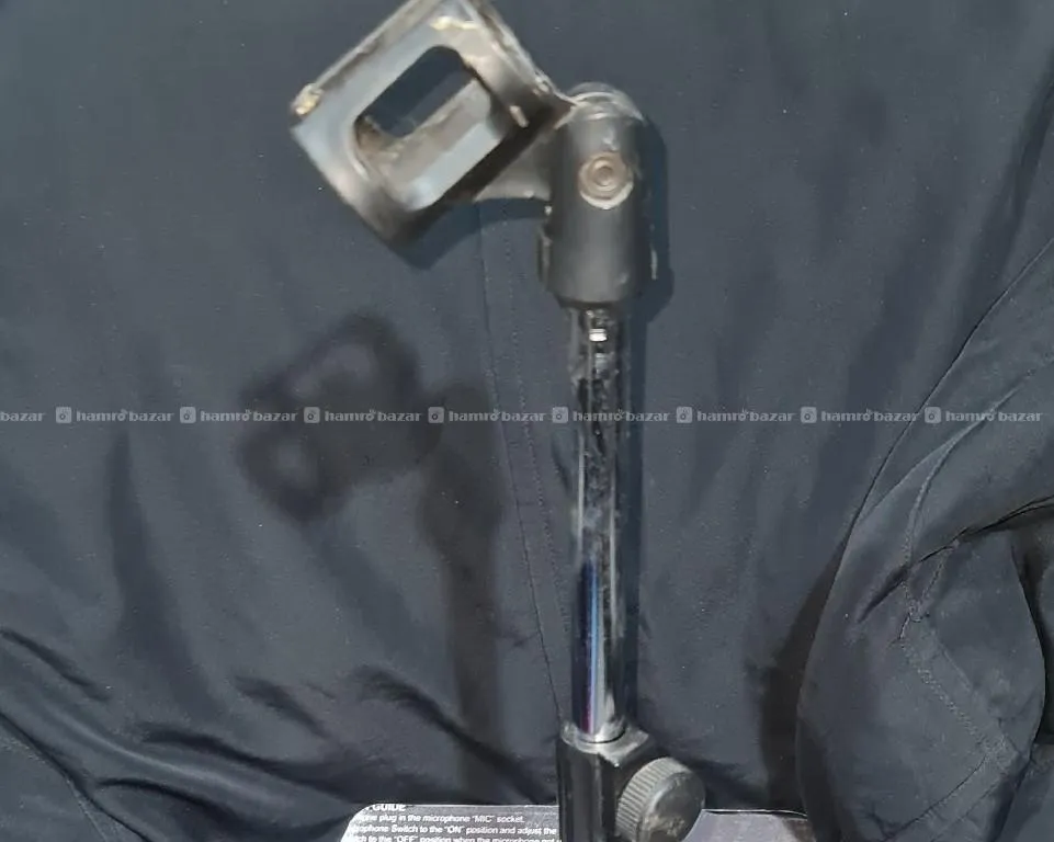 iron small instruments microphone stand exc sale