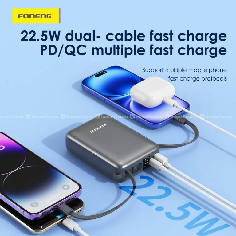 Foneng PX116 20000mAh Mini Powerbank 5