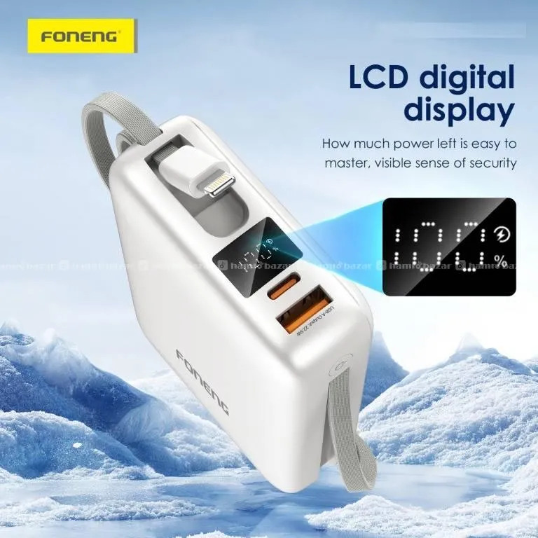 Foneng PX116 20000mAh Mini Powerbank 6