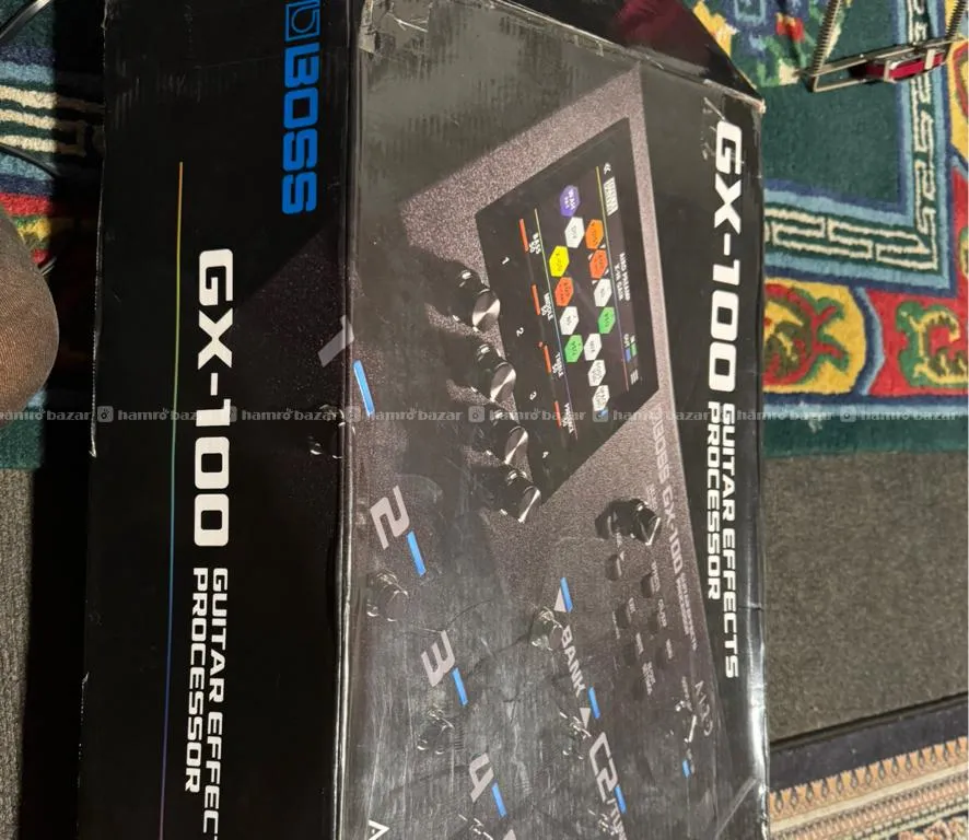 Boss Gx100 With Bluetooth Adapter 3