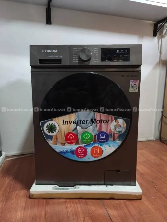 Hyundai Washing Machine , 7 Kg BLDC Inverter Motor 1
