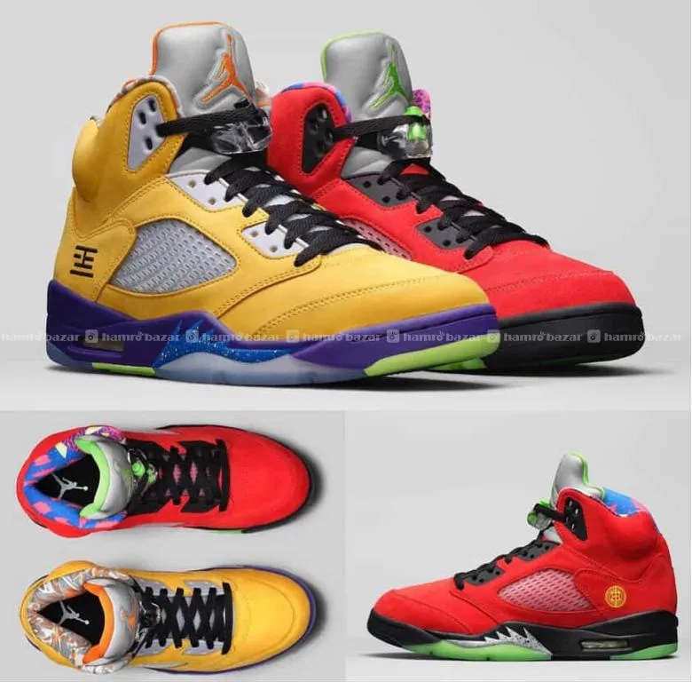 Original Air Jordan 5 What The
