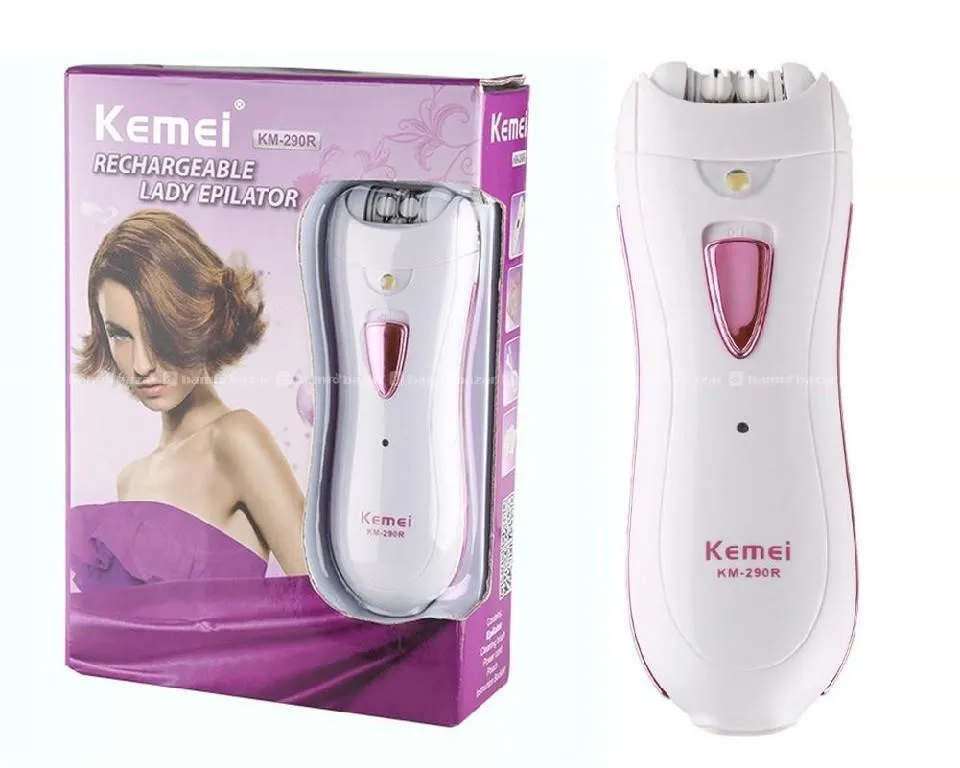 Kemei KM290R Rechargeable Women Epilator Shaver 3