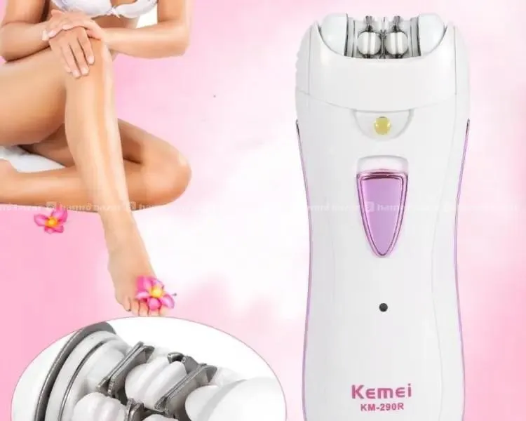Kemei KM290R Rechargeable Women Epilator Shaver 1