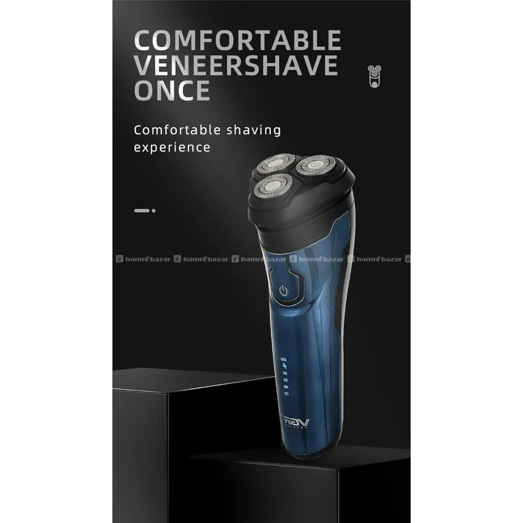 VGR V-322 THREE HEAD ROTARY SHAVER MENS TRIMMERS 4