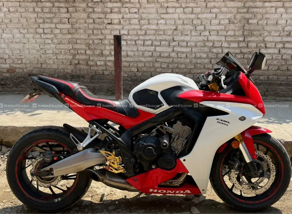 fully loaded cbr 650f
