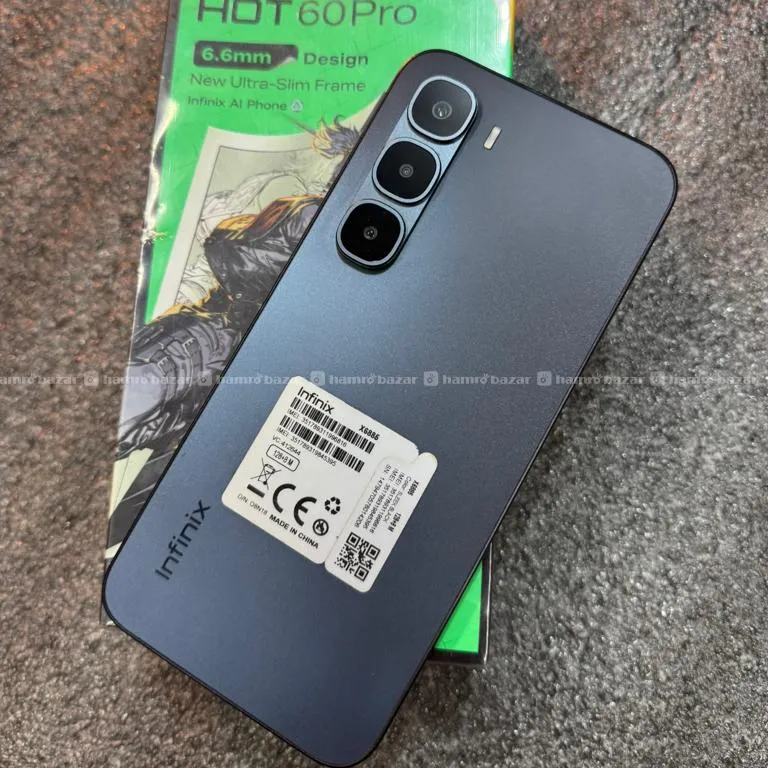 Infinix Hot 60 Pro(8/128) With Box And Accessories