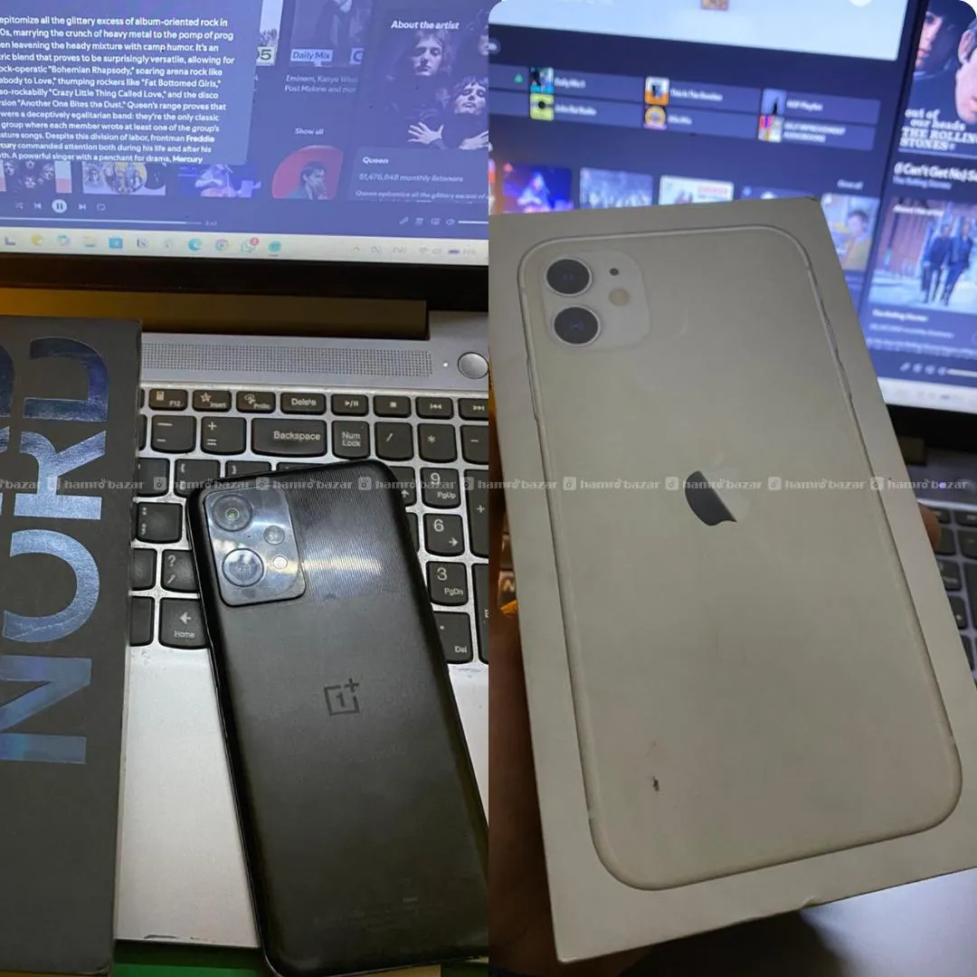 iPhone 11 + OnePlus Combo Exchange/sell