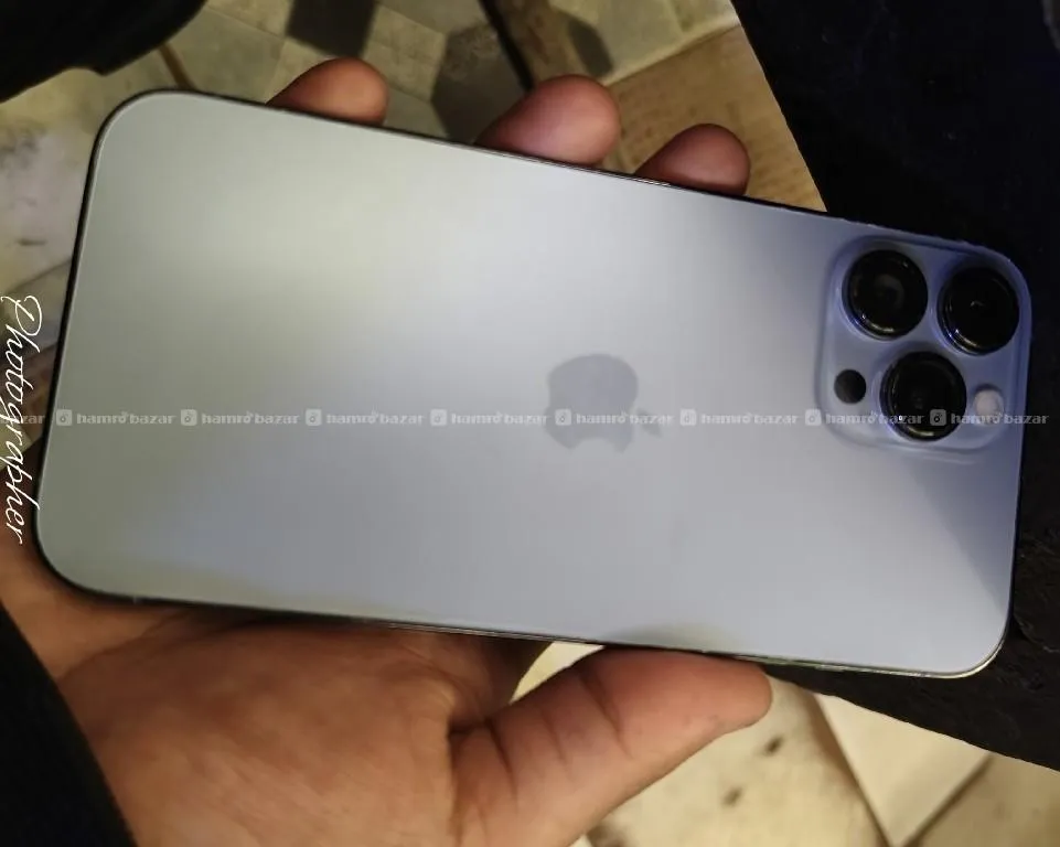 Iphone 13 pro max 256gb with box 73%battery sale