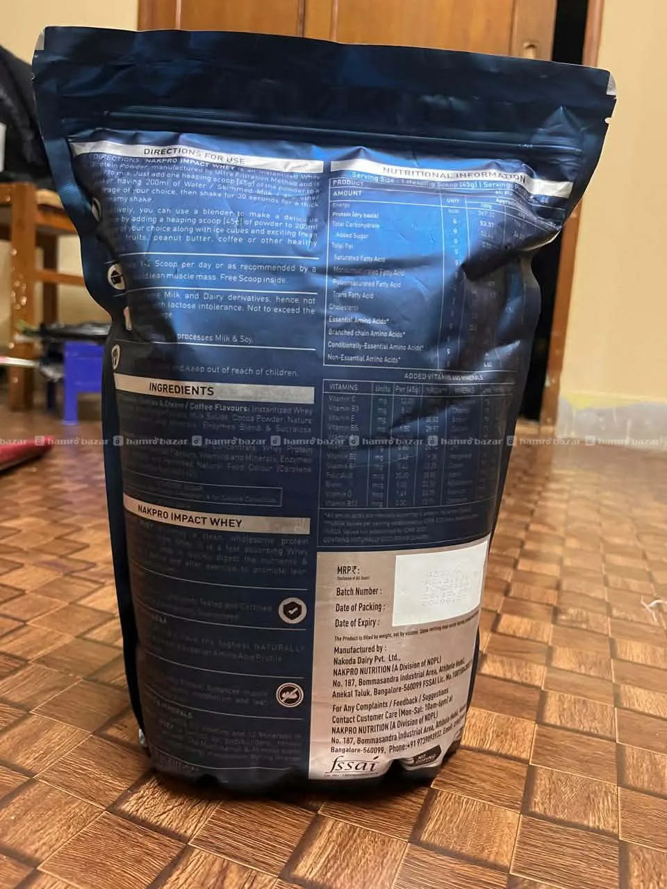 Nakpro Impact Whey Protein 2kg- Flavoured. 2