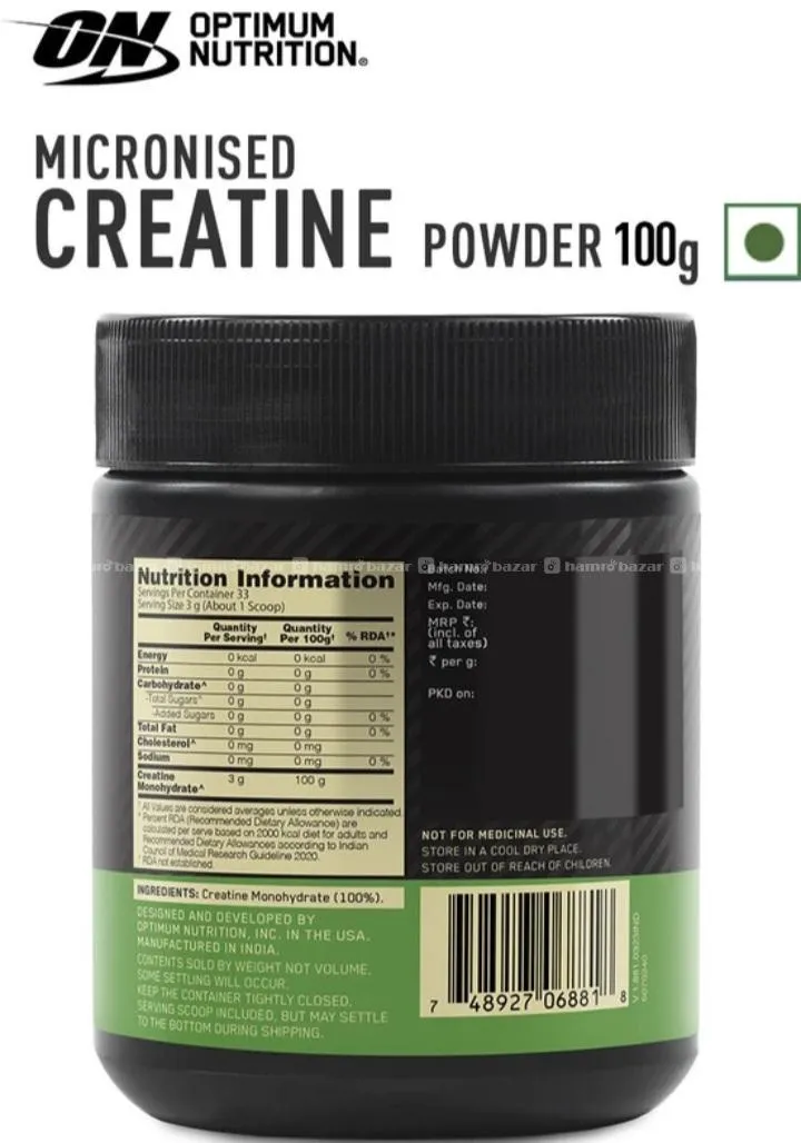 ON Gold Standard 100% WheyProtein + Creatinecombo. 6