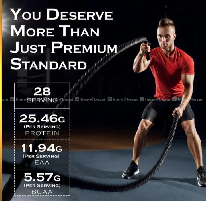 NAKPRO WHEY GOLD 100%PERFORM CONCENTRATE PROTEIN. 3