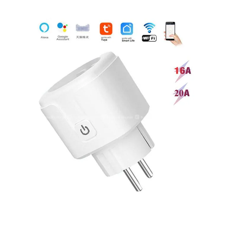 Zigbee Tuya Wifi Socket Plug works with Alexa 1