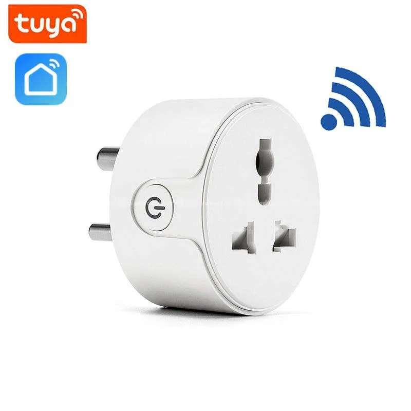 Tuya Wall Smart Socket  16A Works with Alexa 1